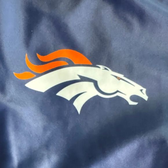 NFL Denver Broncos Navy and Orange Leggings - Picture 3 of 5